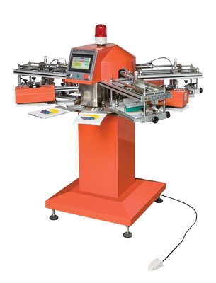 CE de la impresora de 4 Digitaces Flexo del color, impresora de alta velocidad de la pantalla de la etiqueta de Tagless