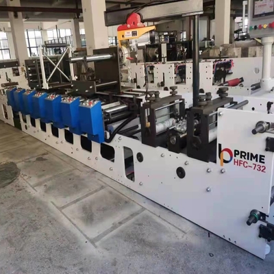Impresora de alta velocidad de Flexo para Rolls con la velocidad 10m/min-80m/min, impresora de alta velocidad de 40KW Flexo 50-520m m