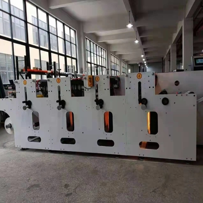 Impresora de alta velocidad de Flexo para Rolls con la velocidad 10m/min-80m/min, impresora de alta velocidad de 40KW Flexo 50-520m m