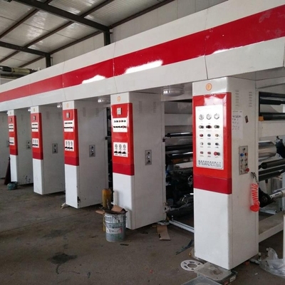 Multicolor automático de alta velocidad de la impresora del rotograbado de BOPP