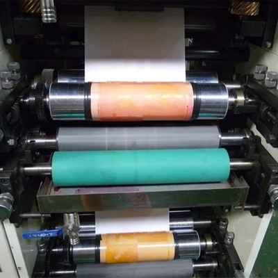 4 anchura de impresión máxima de Flexo Printer#450mm de la etiqueta de la exactitud de la impresora de la etiqueta de Flexo del rollo del color 320m m 80m/Min#±0.1m m