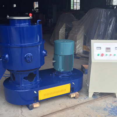 Cadena de producción plástica caliente del extrusor del granulador que corta plástico de la basura