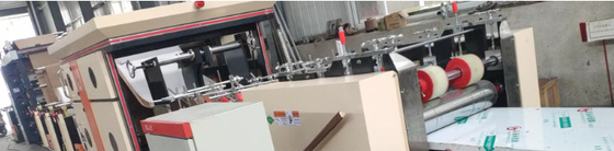 Bolsa de papel automática que hace la máquina 250m m para el control del PLC del cemento