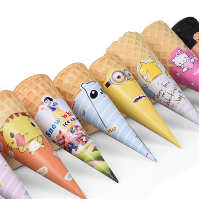 Manga de papel del cono de la taza del helado que hace la máquina 80pcs/Min Fully Automatic