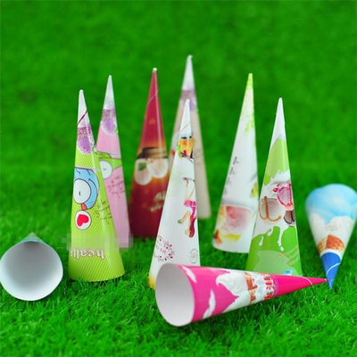 Manga de papel del cono de la taza del helado que hace la máquina 80pcs/Min Fully Automatic