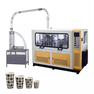 Máquina automática 150pcs/Min High Speed de la taza de papel 10kw