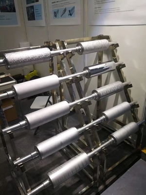 Compense a la impresora Ceramic Anilox Roller flexográfico grabando a 3 compradores