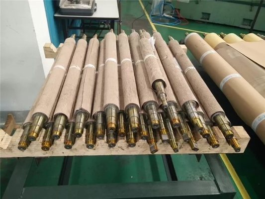 Compense a la impresora Ceramic Anilox Roller flexográfico grabando a 3 compradores